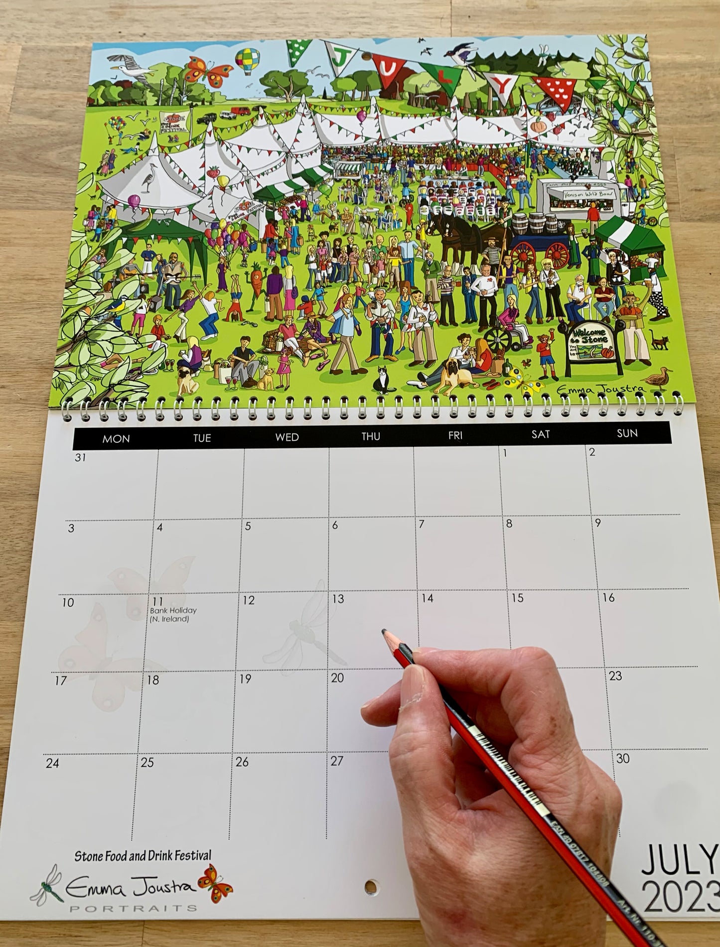 'There's no place like Stone'  Calendar 2024