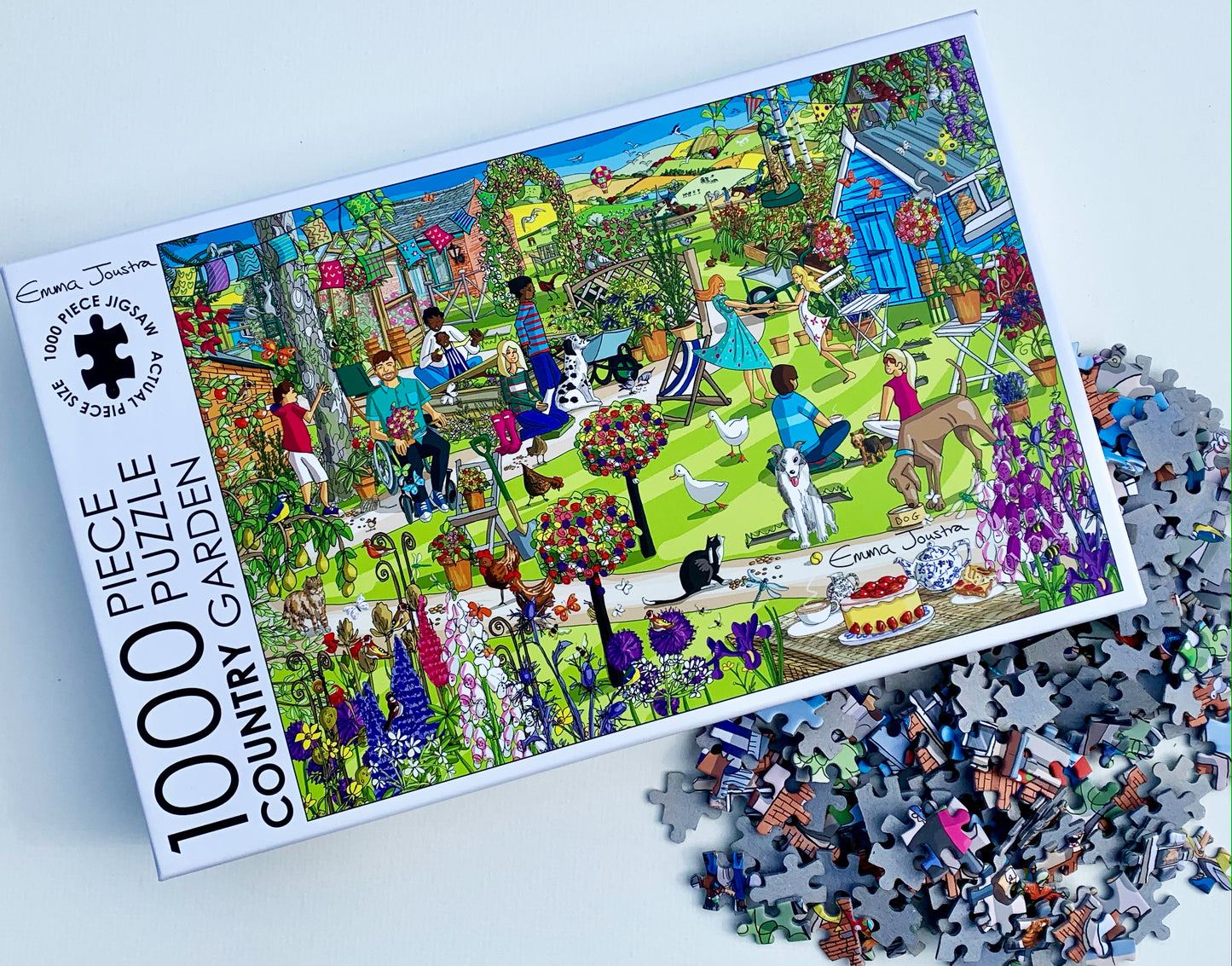 Country Garden 1,000 piece jigsaw puzzle