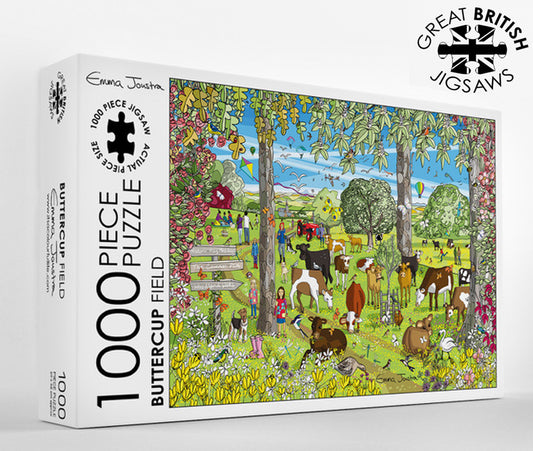 Buttercup Field 1,000 piece jigsaw puzzle