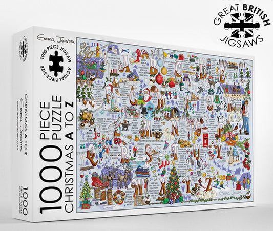 Christmas A to Z 1,000 piece jigsaw puzzle