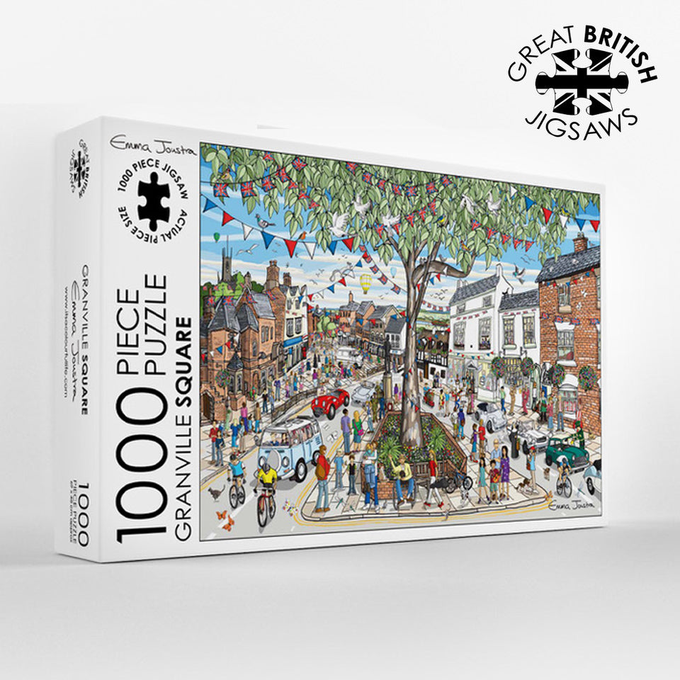 Granville Square 1,000 piece jigsaw puzzle