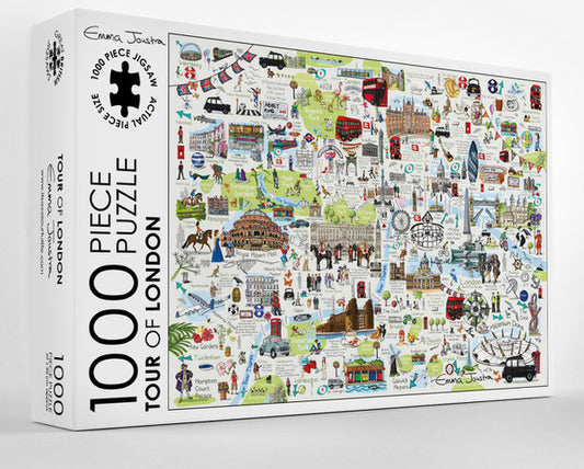 Tour of London 1,000 piece jigsaw puzzle