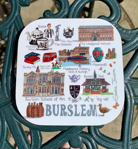 Stoke Coaster - Burslem