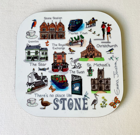 There's no place like Stone, landmarks and town coaster