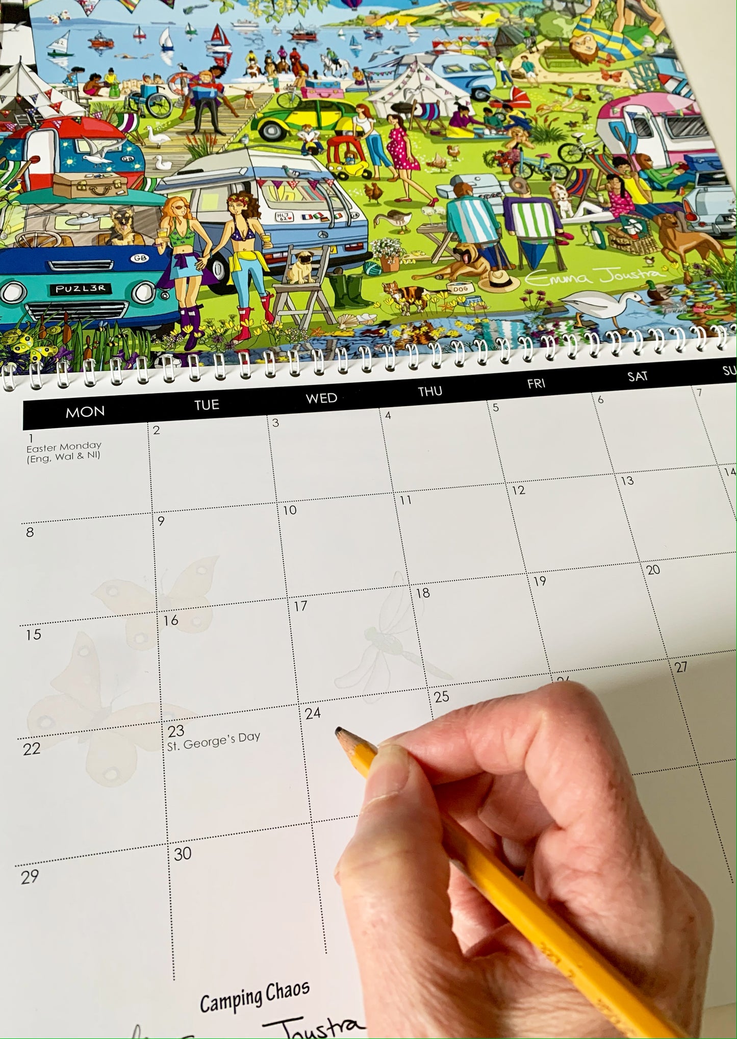 'A Year in Jigsaws'  Calendar 2024